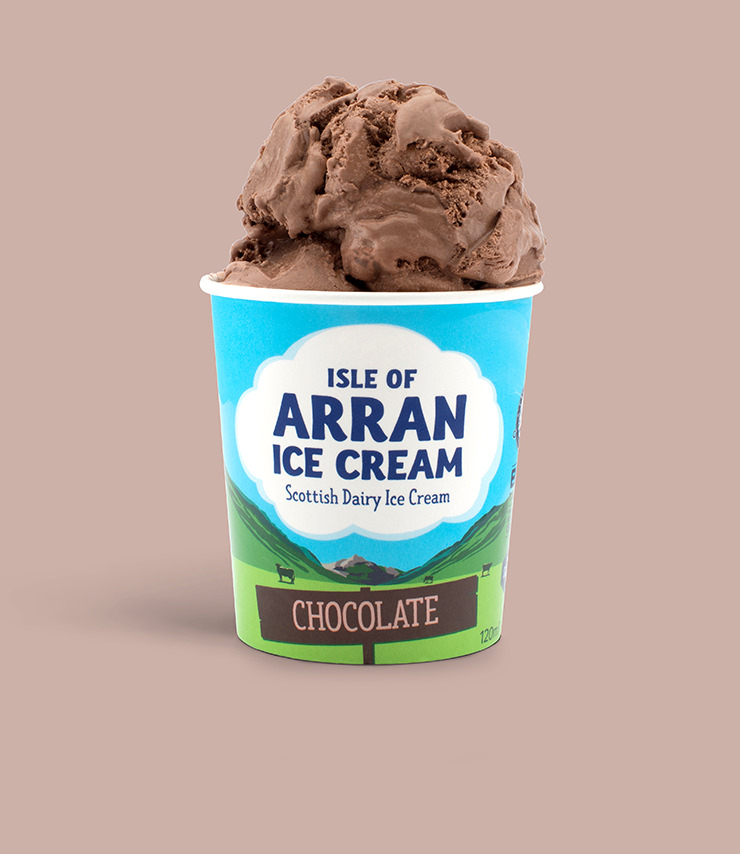 Arran Ice Cream Chocolate Mini Tub