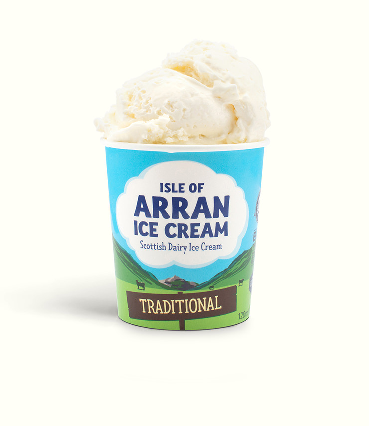 Arran Ice Cream Traditional Mini Tub